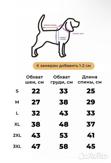 Комбинезоны на маленьких собак S и M