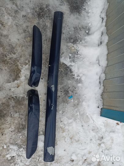 Молдинг заднего бампера citroen c5 2001-2004г