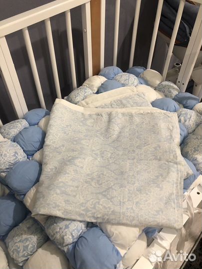 Бортики в детскую кроватку