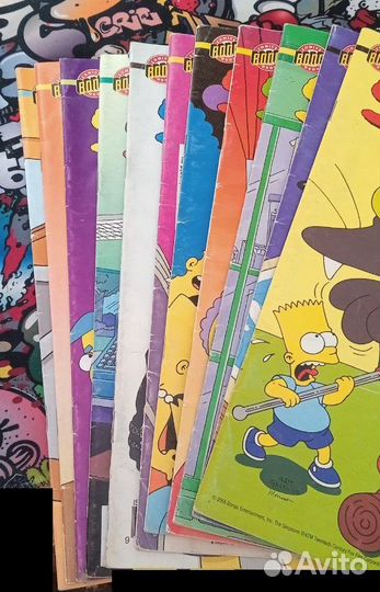 Комиксы The Simpsons Симпсоны Bongo Comics