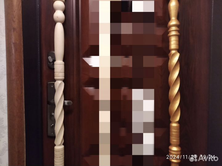 Посох деда мороза 2 шт