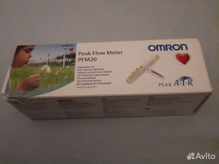 Пикфлоуметр omron
