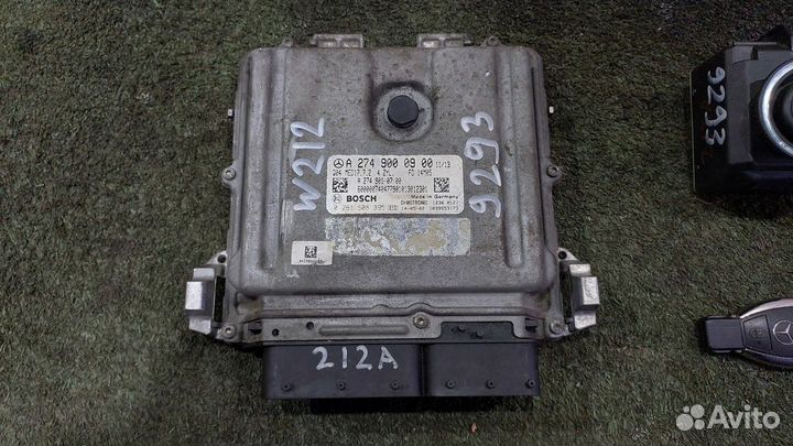 Замок зажигания с эбу двс комплект W212,S212