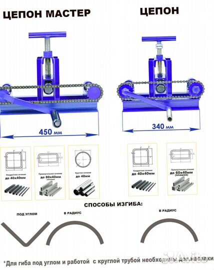 Трубогиб для профиля и круглой трубы