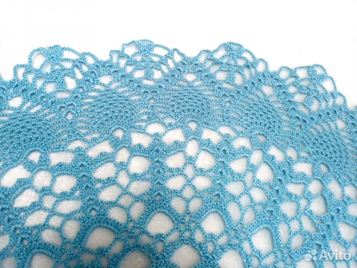 Салфетка вязаная крючком, кружево