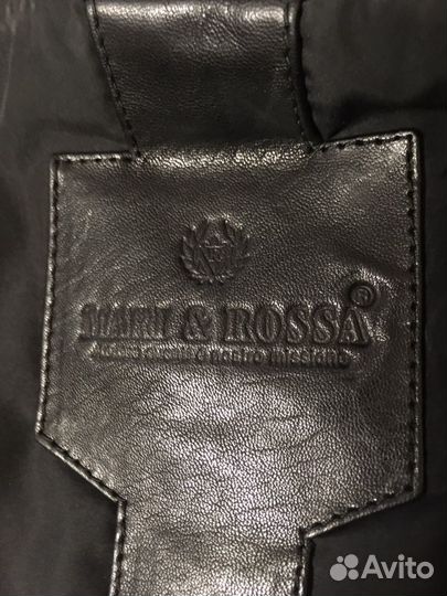 Кожаная куртка мужская