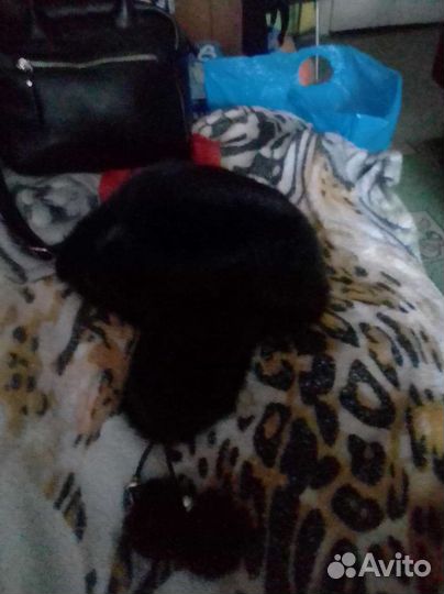 Шапка норковая женская новая 50