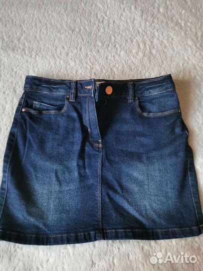 Юбка джинсовая 130-140 р Next