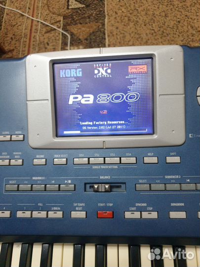 Синтезатор korg pa800