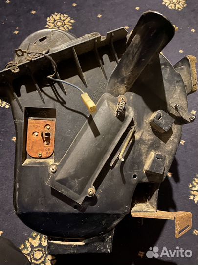 Печка в сборе с двигателем