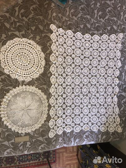 Салфетки вязаные крючком