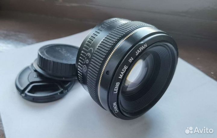 Объектив canon 50mm 1 4