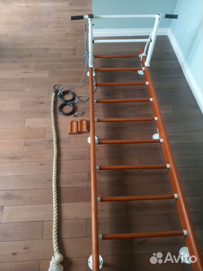 Шведская стенка деревянная бу