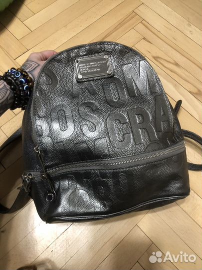 Marc jacobs рюкзак кожаный