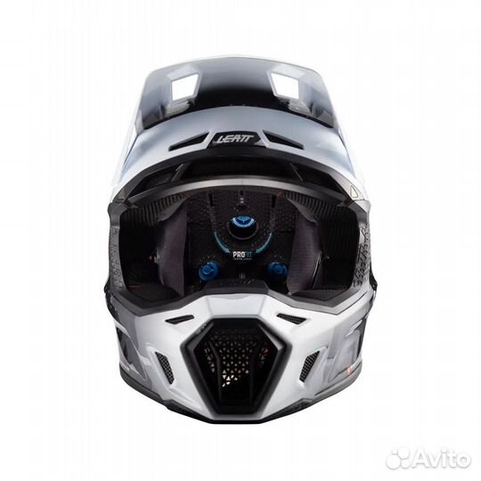 Шлем Leatt Moto 8.5 Helmet Black/White New 2024