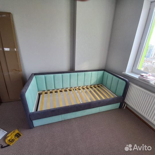 Детская мягкая кровать