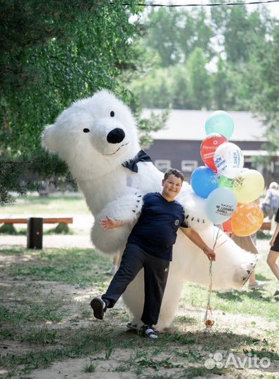 Поздравление с медведем