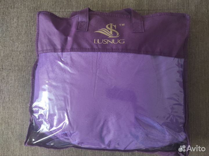 Новый плед покрывало 220 х 240 Lusnug