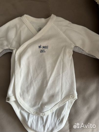 Комплект боди Petit Bateau 54р (1мес)