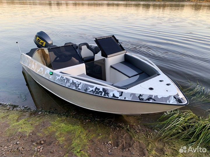 Алюминиевая лодка «Тактика-550BW» (Боурайдер)