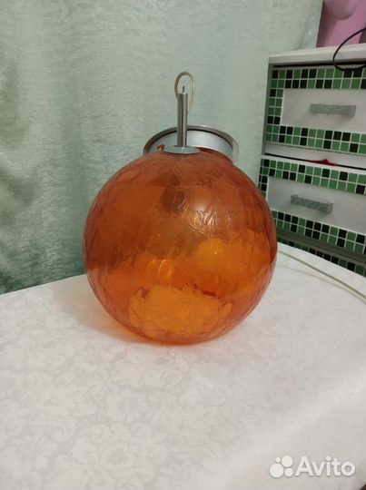 Светильник потолочный подвесной бу