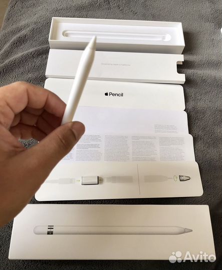Apple Pencil оригинал полный комплект