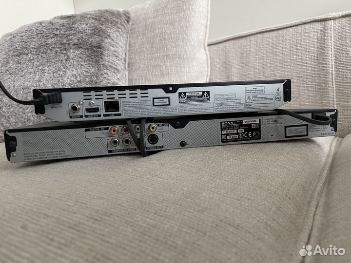 Sony CD/DVD плеер DVP-NS36 + philips DVD плеер