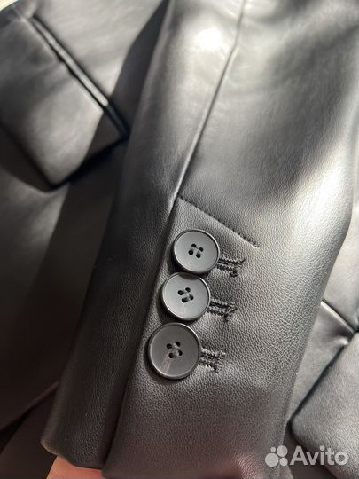Кожаный Пиджак zara