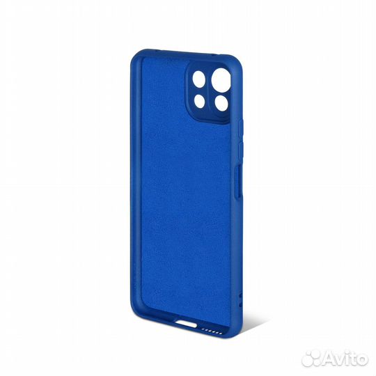 Силиконовый чехол для Xiaomi Mi 11 Lite DF (blue)