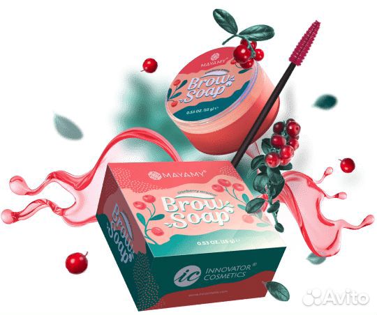 Мыло для бровей Mayamy, 15гр