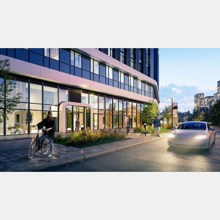 Квартира-студия, 26,1 м², 13/50 эт.