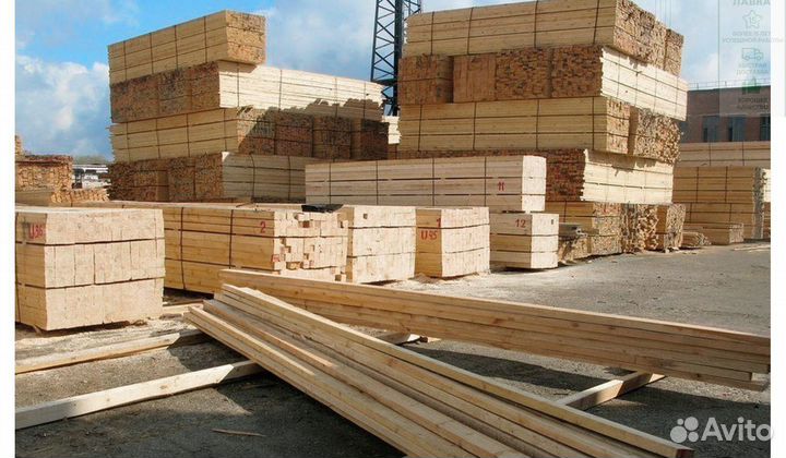 Доска обрезная 25х150х6000 2 сорт