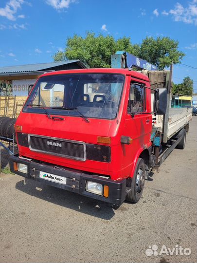 MAN 8.150 с КМУ, 1983