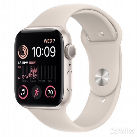 Apple Watch SE 2022, 44 мм, корпус из алюминия