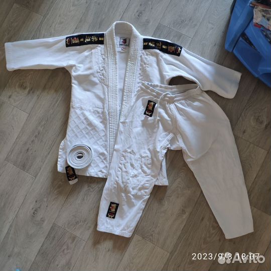 Кимоно для дзюдо Matsuru ippon рост 130