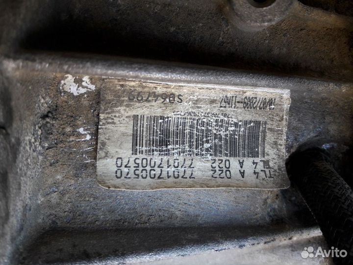 МКПП Коробка Рено Меган 3 Сценик TL4 1,5л дизель