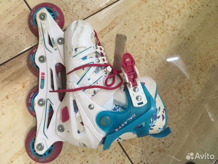 Роликовые коньки раздвижные 32-35