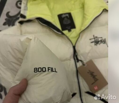 Пуховик Stussy micro ripstop down parka