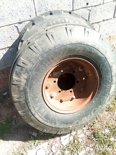 Колесо в сборе от бдт-7