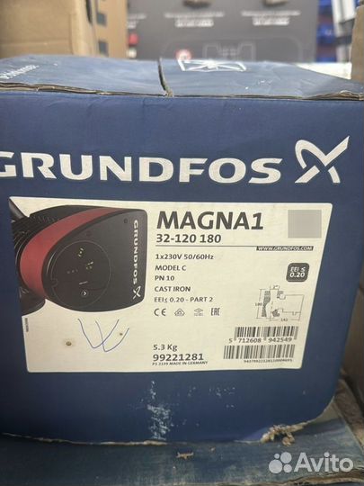 Циркуляционный насос Grundfos. оригинал