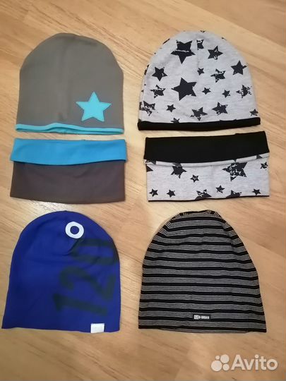 Шапка +снуд деми