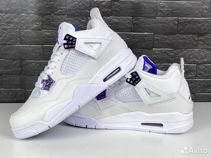 Кроссовки Nike Air Jordan 4 Retro Metallic Purple