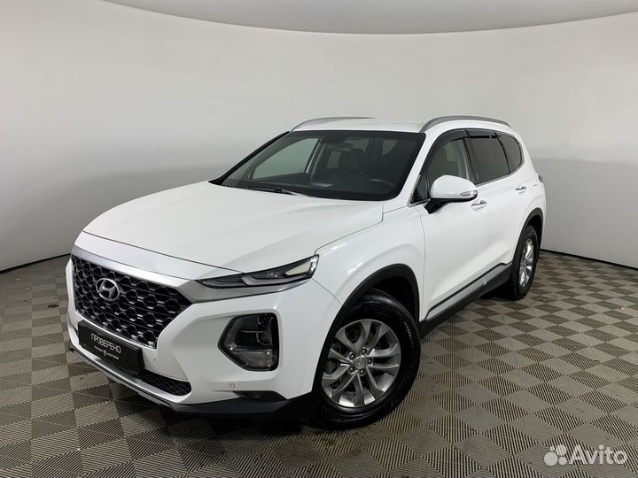 Hyundai Santa Fe 2.2 AT, 2019, 181 152 км