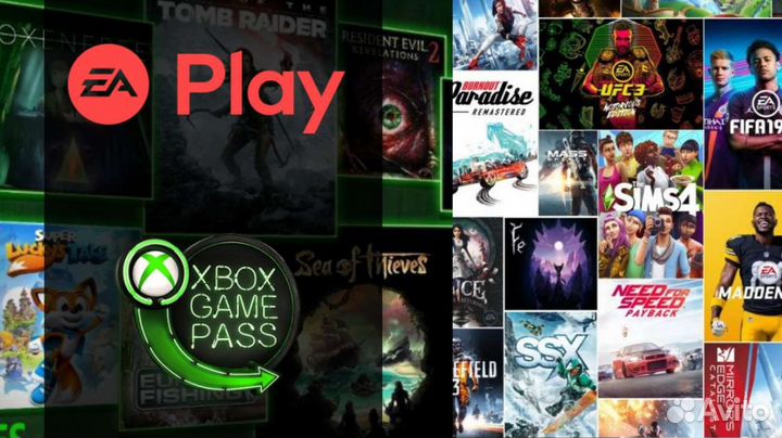 Игры, Xbox Game Pass Ultimate 4 месяца PS plus
