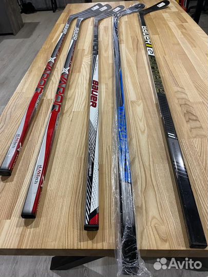 Клюшки хоккейные Bauer Vapor, Nexus, Supreme