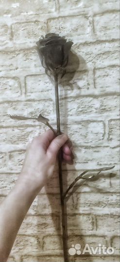 Роза ручная ковка