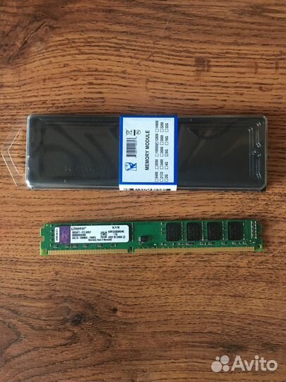 Оперативная память ddr3 4 gb 1333 kingston