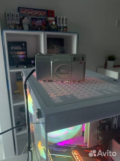 Пленочный фотоаппарат olympus superzoom 70g