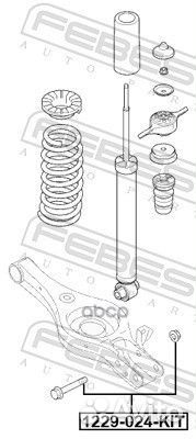 Болт рычага подвески 1229-024-KIT Febest