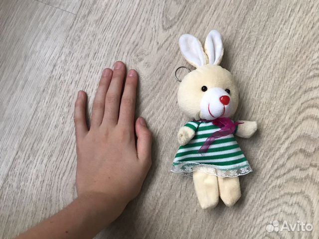 Мягкая игрушка заяц